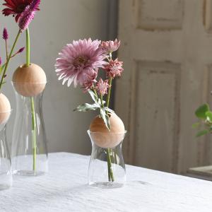 クリアガラス フラワーベース No.71【雑貨 インテリア 花瓶 ガラス