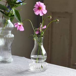ガラス製　花瓶　花器　フラワーベース クリアガラス フラワーベース No.71【雑貨 インテリア 花瓶 ガラス