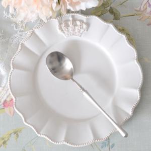Crown ホワイトクラウン ラウンドプレート 23cm HM1344【王冠 白い食器