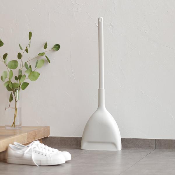 ほうき ちりとり【マーナ marna 立たせて収納 自立するホウキ 掃除 玄関】