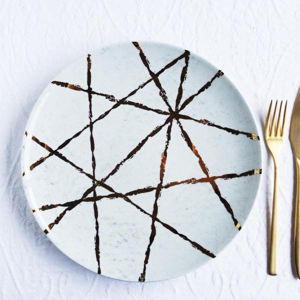 【取り寄せ】SPAL URBAN GOLD アーバンゴールド ディナープレート 27.5cm　SL2...