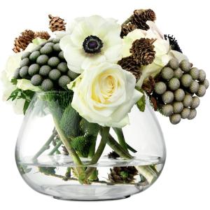 LSA Flower Table Arrangement Vase Clear　TLA2119<br>【フラワーベース 花器 花瓶 花びん 花材 資材 ガラス雑貨】｜queenann-y
