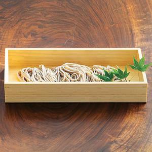 取り寄せ商品】用美 YOUBI 創・長角料理箱 浅（仕切板付） 38598