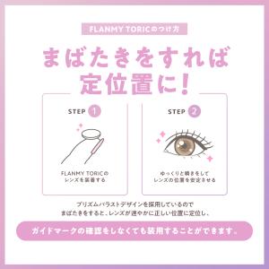 【乱視用】【10枚】フランミー トーリック F...の詳細画像2