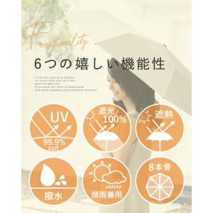 レディース UVカット 完全遮光 遮光100%...の詳細画像4