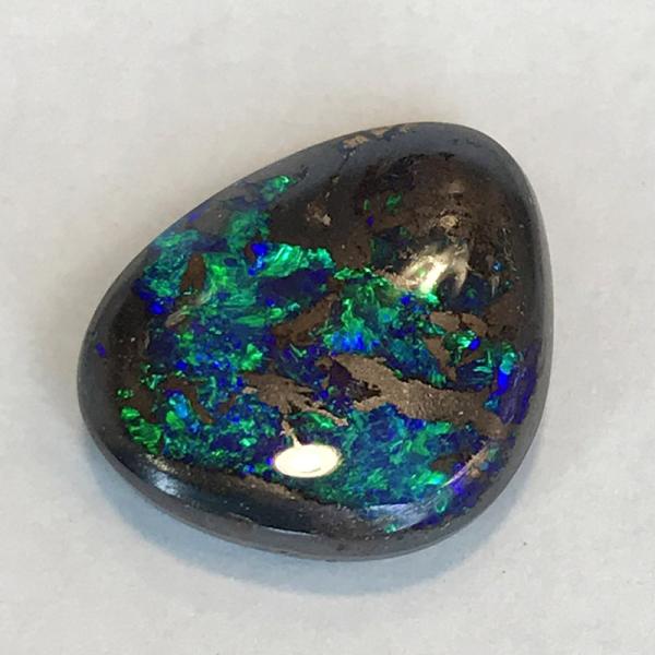 天然 ボルダーオパール 7.530ct    ルース 裸石 ソーティング付属qoj.1967
