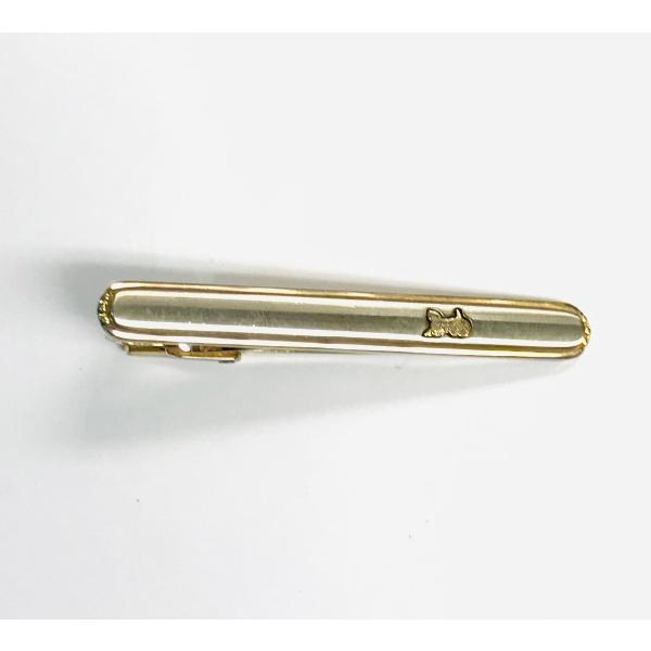 ＣＥＬＩＮＥ　セリーヌ　ネクタイピン　ゴールド×シルバー　馬車柄　qoj.YQS23