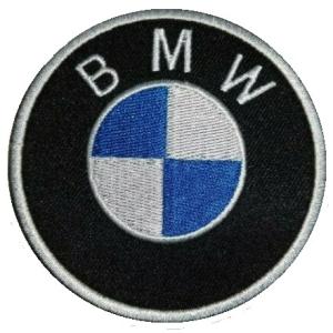 BMW　ビーエムダビュリュー（Newカラー） ドイツ　自動車会社　車(タイヤ・オイル・その他）　のワッペン　アイロン｜queens-gate