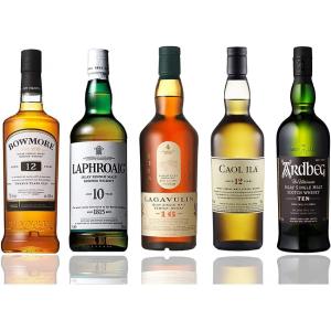 アイラモルト 5種 テイスティングボックス 各100ml ウイスキー