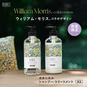 シャンプー BOTANIST ボタニスト ボタニカルシャンプー [ウィリアム・モリス 限定デザイン] ヘアケア ぼたにすと くせ毛 シャンプーボトル 泡 レディース｜queensshop