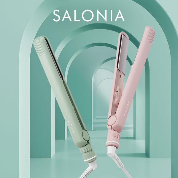 ヘアアイロン SALONIA 春夏限定 公式店 サロニア ストレートアイロン ストレート アイロン ...