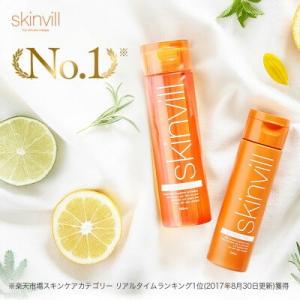 skinvill 化粧水＆乳液セット 毛穴専用スキンケアセット(スムースローション・モイスチャーミルク) 新商品