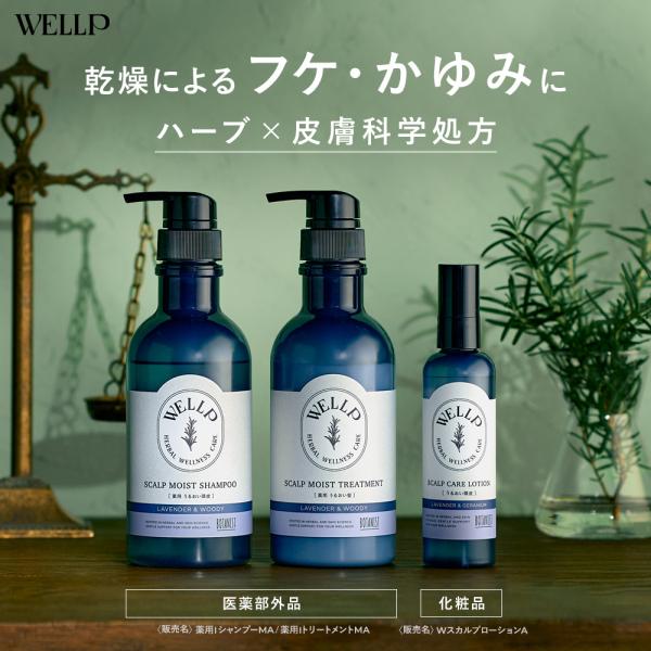 WELLP ウェルプ 薬用スカルプケア シャンプー トリートメント[医薬部外品]／スカルプケア ロー...