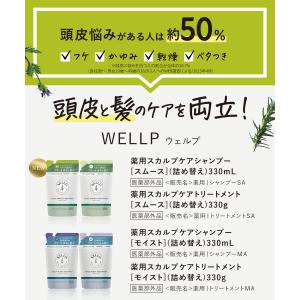 シャンプーWELLP ウェルプ 薬用スカルプケ...の詳細画像2