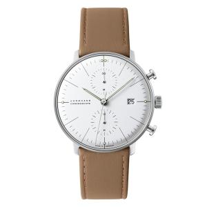 027 4600 00B ユンハンス　Max Bill  Chronoscope メンズ腕時 国内正規品 送料無料｜quelleheure-1