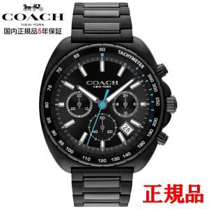 COACH クロノグラフ ブラック 時計 COACH（コーチ） ハリソン クォーツ 電池式 腕時計 ブランド メンズ