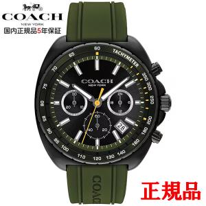 COACH クロノグラフ ブラック 時計 COACH（コーチ） ハリソン クォーツ 電池式 腕時計 ブランド メンズ