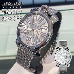 GaGa MILANO ガガミラノ マヌアーレ 48mm 腕時計 美品 GaGa MILANO ガガミラノ GaGaMILANO メンズ レディース ガガ