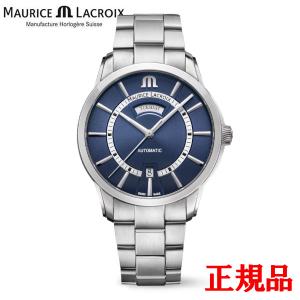 正規品 MAURICE LACROIX モーリスラクロア PONTOS DAY DATE 40.5mm 自動巻き メンズ腕時計 PT6358-SS002-431-1｜quelleheure-1