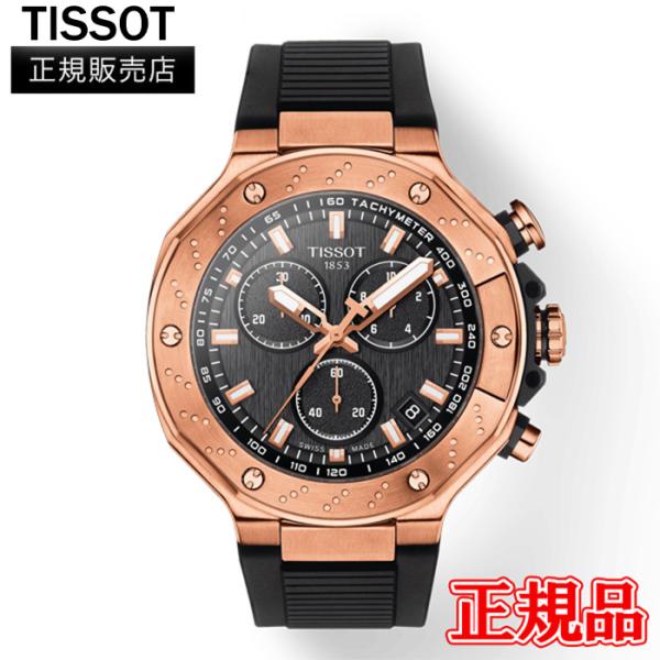 TISSOT ティソ T-レース クロノグラフ クオーツ メンズ腕時計 送料無料 T141.417....