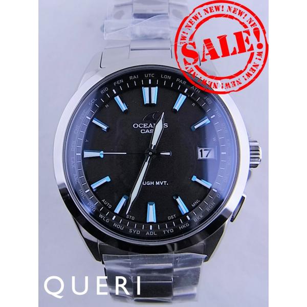 カシオオシアナスワールドタイムOCW-S100-1AJF　新品未使用