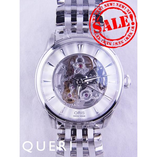 オリスアートリエスケルトンオートマティック734.7670.4051M(01 734 7670 40...