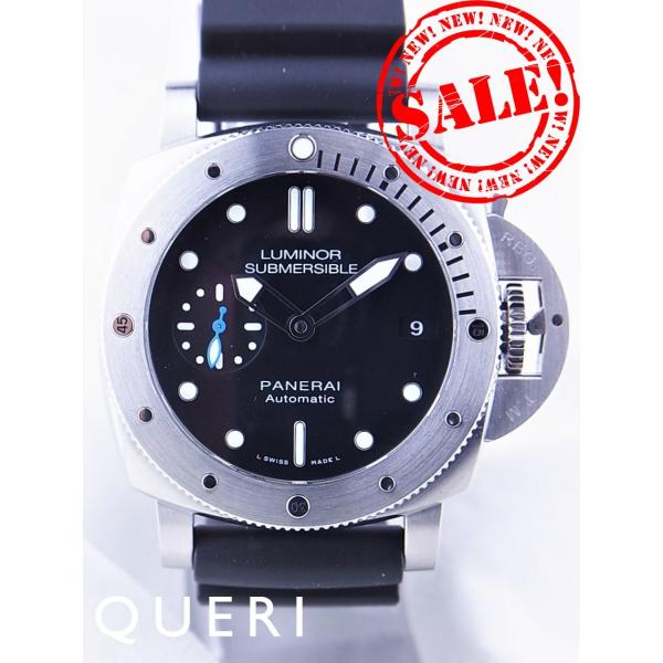 パネライ2017年新作ルミノールサブマーシブル1950 3デイズアッチャイオPAM00682中古