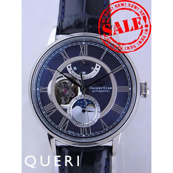 オリエントスタークラシックコレクションブルー文字盤RK-AM0002L新品