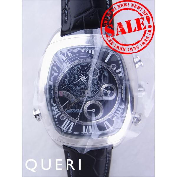 シチズンカンパノラコンプリケーションパーペチュアルカレンダーブラック文字盤AG6250-09E新品