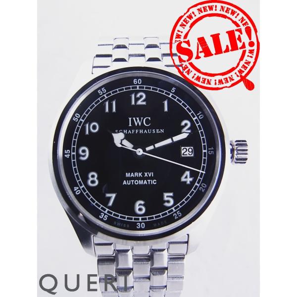 IWC マーク16 スペードハンド日本国内350本限定 ブラック文字盤IW325517新品仕上げ済