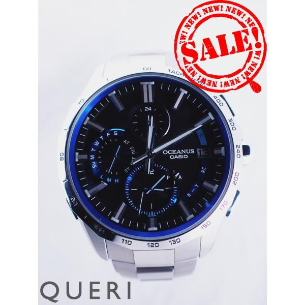 カシオ オシアナス マンタ タフソーラー チタン OCW-S4000-1AJF中古