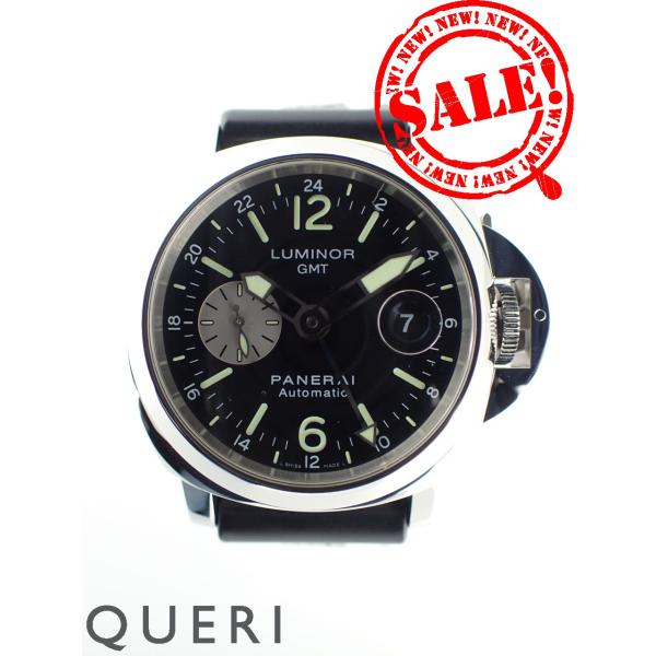 パネライ ルミノール GMT J番 ブラック文字盤 PAM00088 新品仕上げ済
