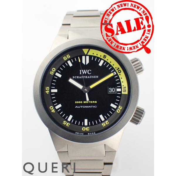 IWC アクアタイマー オートマティック IW353803 中古美品