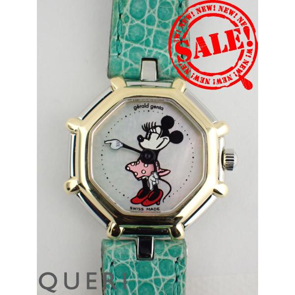 ジェラルド・ジェンタ レトロファンタジー ミニーマウス オクタゴン G.2899.7 新品仕上げ済