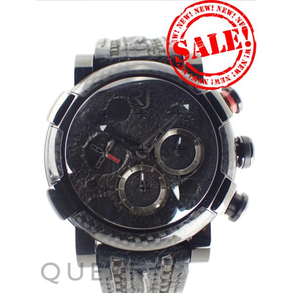 ロマンジェローム 生産終了 ムーンダスト DNA ブラック文字盤 RJ.M.CH.001.01 中古...