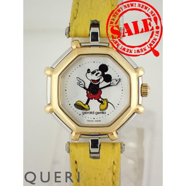 ジェラルド・ジェンタ レトロファンタジー ミッキーマウス ホワイトシェル G3499.7 新品仕上げ...