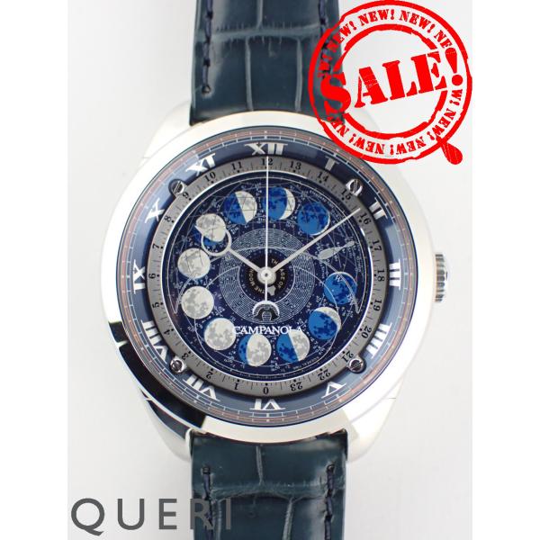 シチズン カンパノラ コスモサイン 月齢盤 ブルー文字盤 AA7800-02L 新品