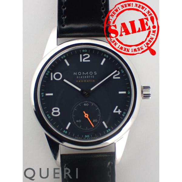 ノモス クラブ ネオマティック ブラック文字盤 CL130011AT2 新品