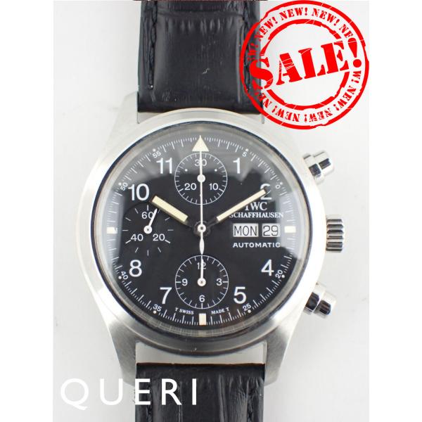 IWC パイロットウォッチ フリーガー クロノ デイデイト ブラック文字盤 IW3706-003 新...