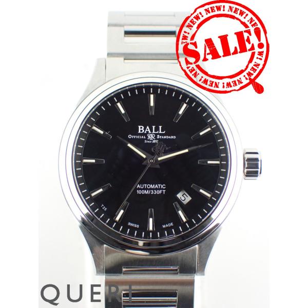 ボールウォッチ ヴィクトリー 40mm ブラック文字盤 メンズ NM2098C-S3J-BK 新品仕...