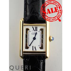 外装新品仕様 カルティエ プレマストタンクSM 手巻時計 A409 Cartier（カルティエ） マストタンク SM オニキス文字盤 手巻き 新品