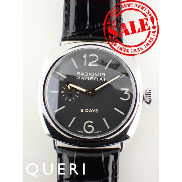 パネライ ラジオミール 8デイズ I番 ブラック文字盤 PAM00190 新品仕上げ済