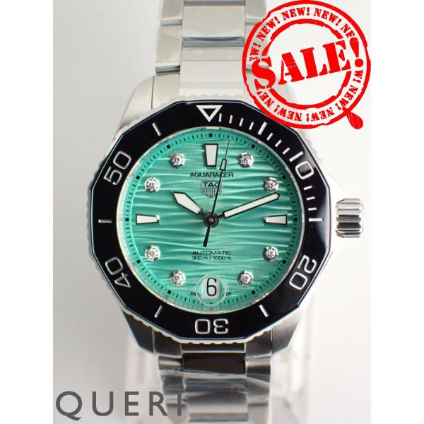 タグホイヤー アクアレーサー プロフェッショナル300 キャリバー5 8Pダイヤモンド WBP231...