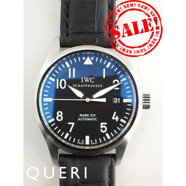 IWC パイロットウォッチ マーク16 ブラック文字盤 IW325501 新品仕上げ済