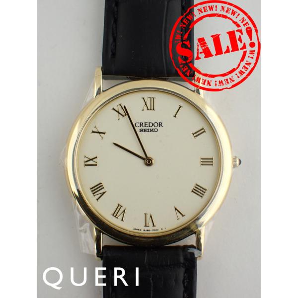 クレドール クォーツ 金無垢 GBAT006(8J80-7000)新品仕上げ済