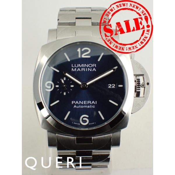 パネライ ルミノールマリーナ W番 スペッキオ ブルー メンズ PAM01316 新品仕上げ済