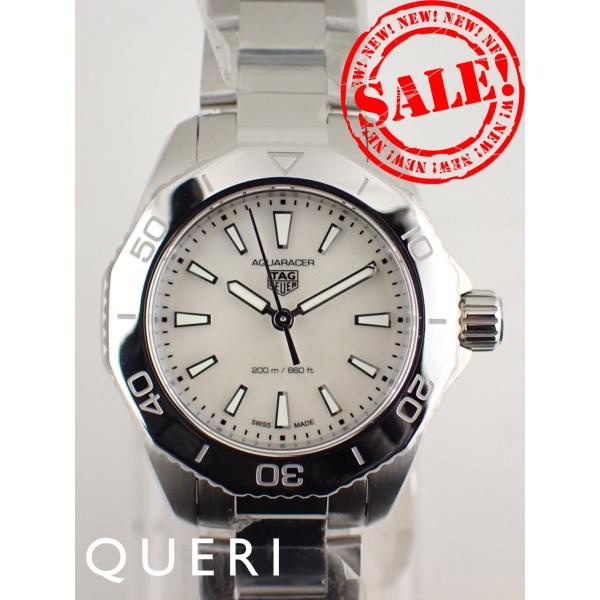 タグホイヤー アクアレーサー プロフェッショナル200 マザーオブパール文字盤 クォーツ WBP14...