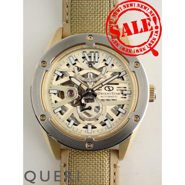 オリエントスター M34 アヴァンギャルド スケルトン 数量限定モデル RK-BZ0005G(F8F...