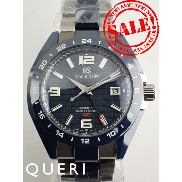 グランドセイコー 9Sメカニカルハイビート36000 GMT ブルーセラミックス チタン SBGJ2...