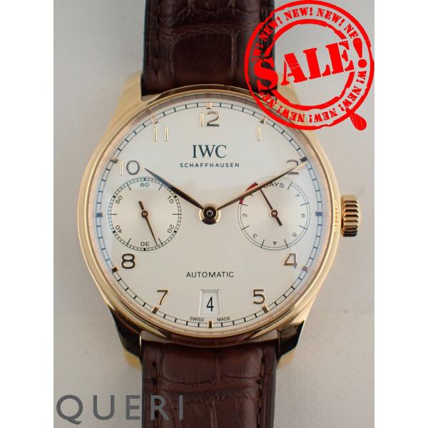 IWC ポルトギーゼ オートマチック 18Kレッドゴールド アリゲーターストラップ IW500701...